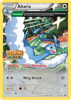 XY Black Star Promos Altaria Pokémon card